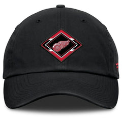 Detroit Red Wings Fanatics Women's Authentic Pro Rink Adjustable Hat Black