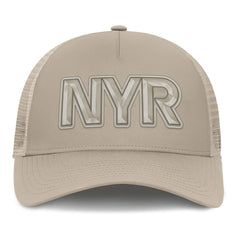 New York Rangers Fanatics Women's Authentic Pro Road Trucker Adjustable Hat Tan