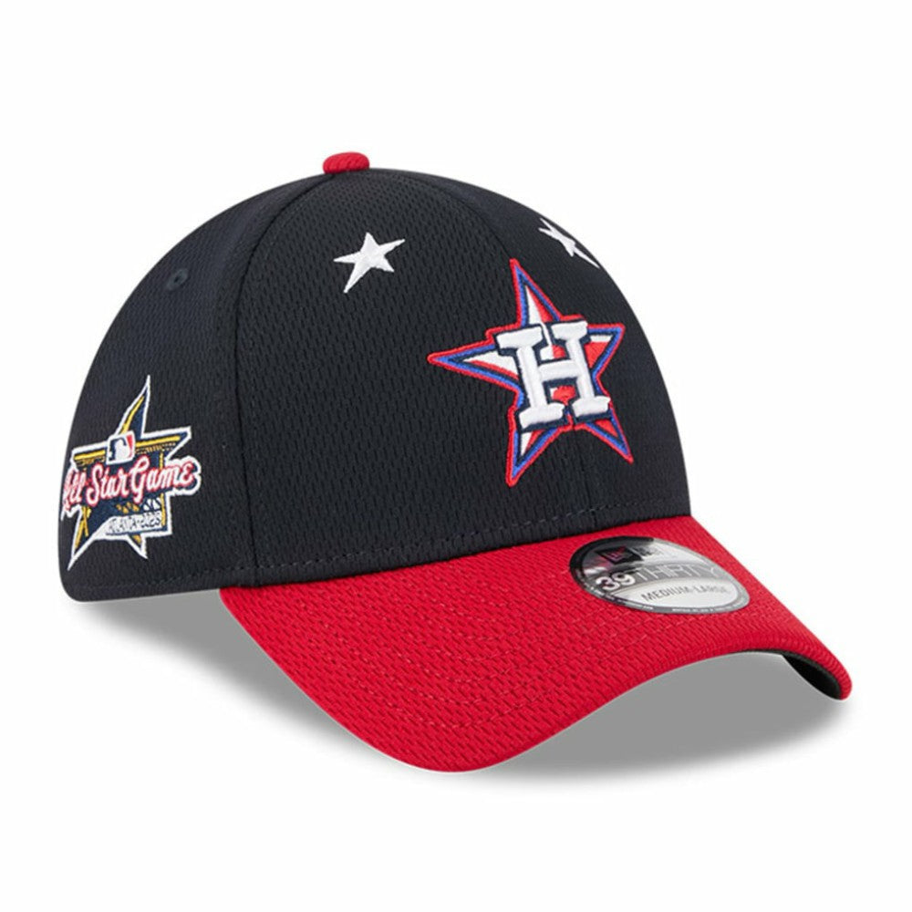 Houston Astros 2025 MLB All-Star Game Workout 39THIRTY Flex Hat Navy/Red | New Era