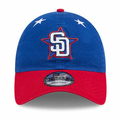 San Diego Padres 2025 MLB All-Star Game Workout 9TWENTY Adjustable Hat Blue/Red | New Era