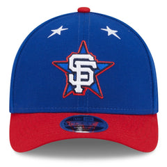 San Francisco Giants 2025 MLB All-Star Game Workout 9FORTY M-Crown Adjustable Hat Blue/Red | New Era
