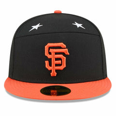 San Francisco Giants 2025 MLB All-Star Game Side Patch 59FIFTY Fitted Hat Black/Orange | New Era