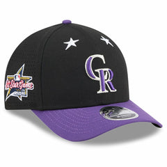 Colorado Rockies 2025 MLB All-Star Game 9FORTY M-Crown Adjustable Hat Black/Purple | New Era