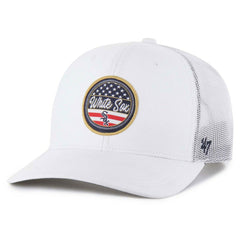 Chicago White Sox Homage Adjustable Trucker Hat White | 47 brand