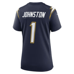 Quentin Johnston Los Angeles Chargers Women's Alternate Super Chargers Game Jersey - Navy
