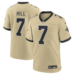 Taysom Hill New Orleans Saints Gameday Golds Alternate Game Player Jersey - Gold
