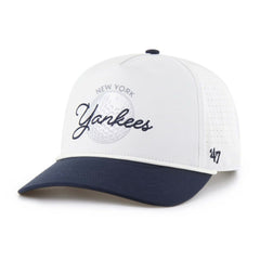 New York Yankees Gimmie Golf Hitch Rope Adjustable Hat White/Navy | 47 brand