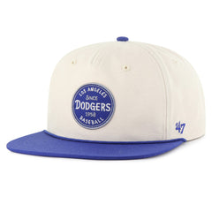 Los Angeles Dodgers Payson Captain Adjustable Hat Cream | 47 brand