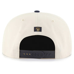 Milwaukee Brewers Payson Captain Adjustable Hat Natural | 47 brand