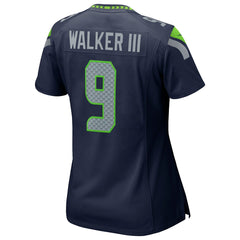Kenneth Walker III Seattle Seahawks Women's 50th Season Game Jersey - College Navy