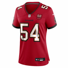 Lavonte David Tampa Bay Buccaneers Women's 50th Anniversary Team Game Jersey - Red