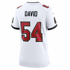 Lavonte David Tampa Bay Buccaneers Women's 50th Anniversary White Game Jersey - White