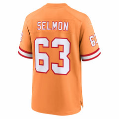 Lee Roy Selmon Tampa Bay Buccaneers 50th Season Game Jersey - Creamsicle