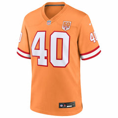 Mike Alstott Tampa Bay Buccaneers 50th Season Game Jersey - Creamsicle