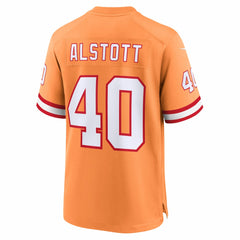 Mike Alstott Tampa Bay Buccaneers 50th Season Game Jersey - Creamsicle