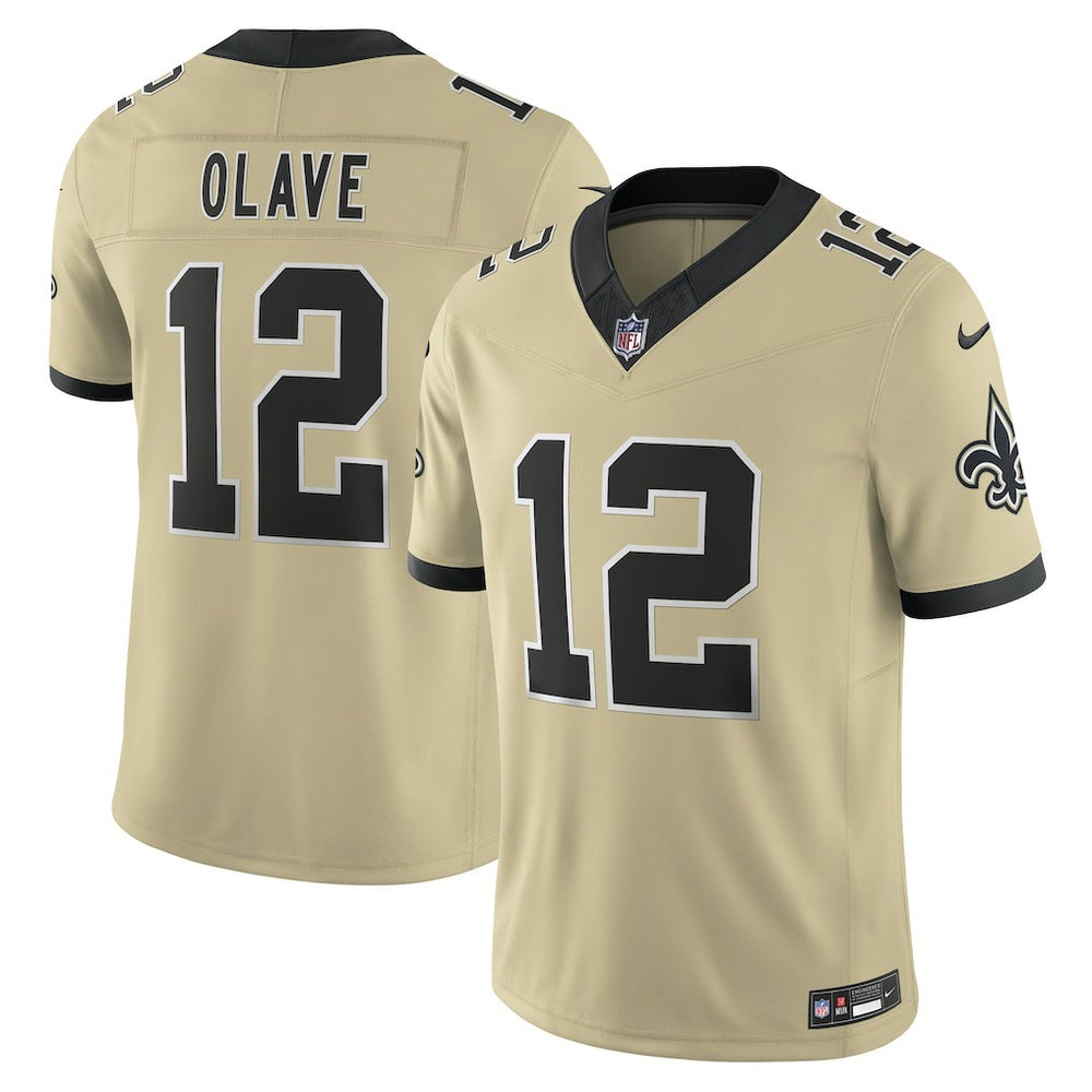 Chris Olave New Orleans Saints Gameday Golds Alternate Vapor F.U.S.E. Limited Jersey - Gold
