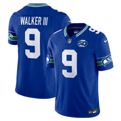 Kenneth Walker III Seattle Seahawks 50th Season Vapor F.U.S.E. Limited Jersey - Royal