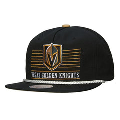 Vegas Golden Knights Mitchell & Ness Ascend Deadstock Snapback Hat Black
