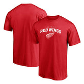 Detroit Red Wings Team Lock Up T-Shirt Red