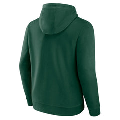 Minnesota Wild Team Lockup Pullover Hoodie Green