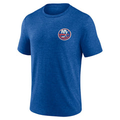 New York Islanders Earnest Will Tri-Blend T-Shirt Royal