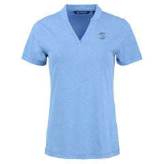 Philadelphia Phillies Cutter & Buck Forge Heathered Stretch Blade Top Heather Powder Blue