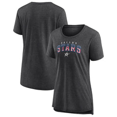 Dallas Stars Women's Proud Tri-Blend T-Shirt Gray
