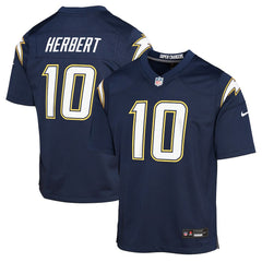 Justin Herbert Los Angeles Chargers Youth Alternate Super Chargers Game Player Jersey - Navy