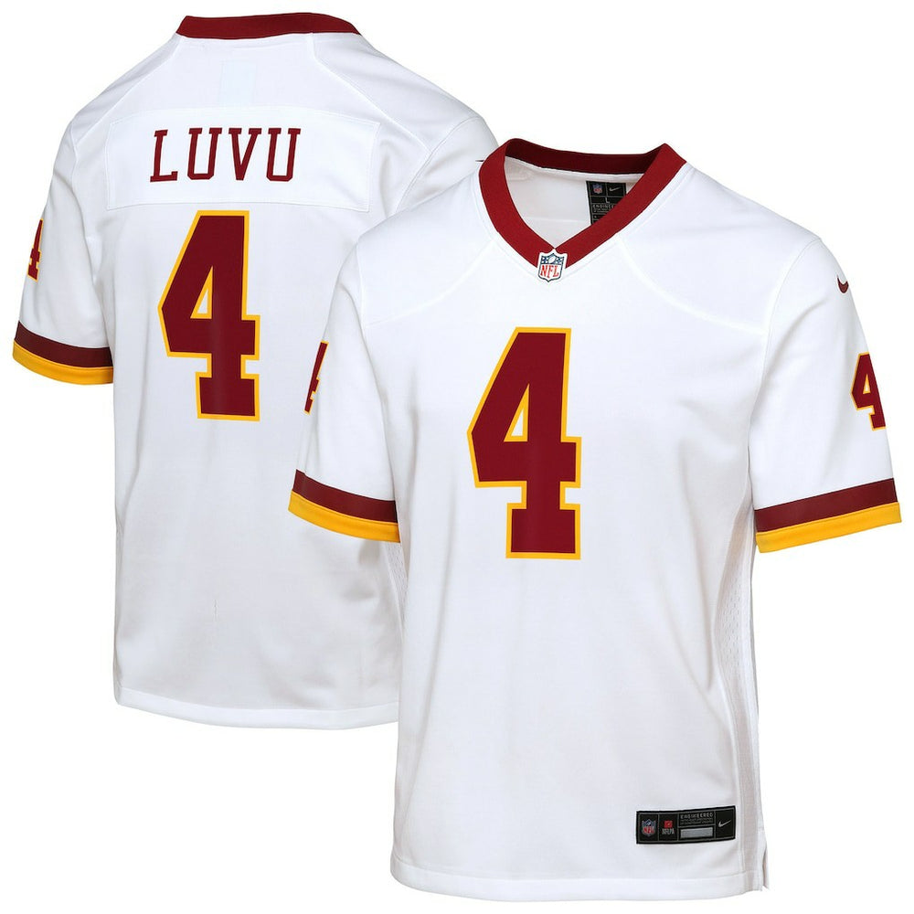 Frankie Luvu Washington Commanders Youth Game Super Bowl Era Jersey - White