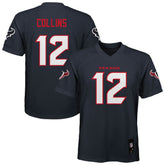 Nico Collins Houston Texans Youth Replica Player Jersey - Navy on sale
