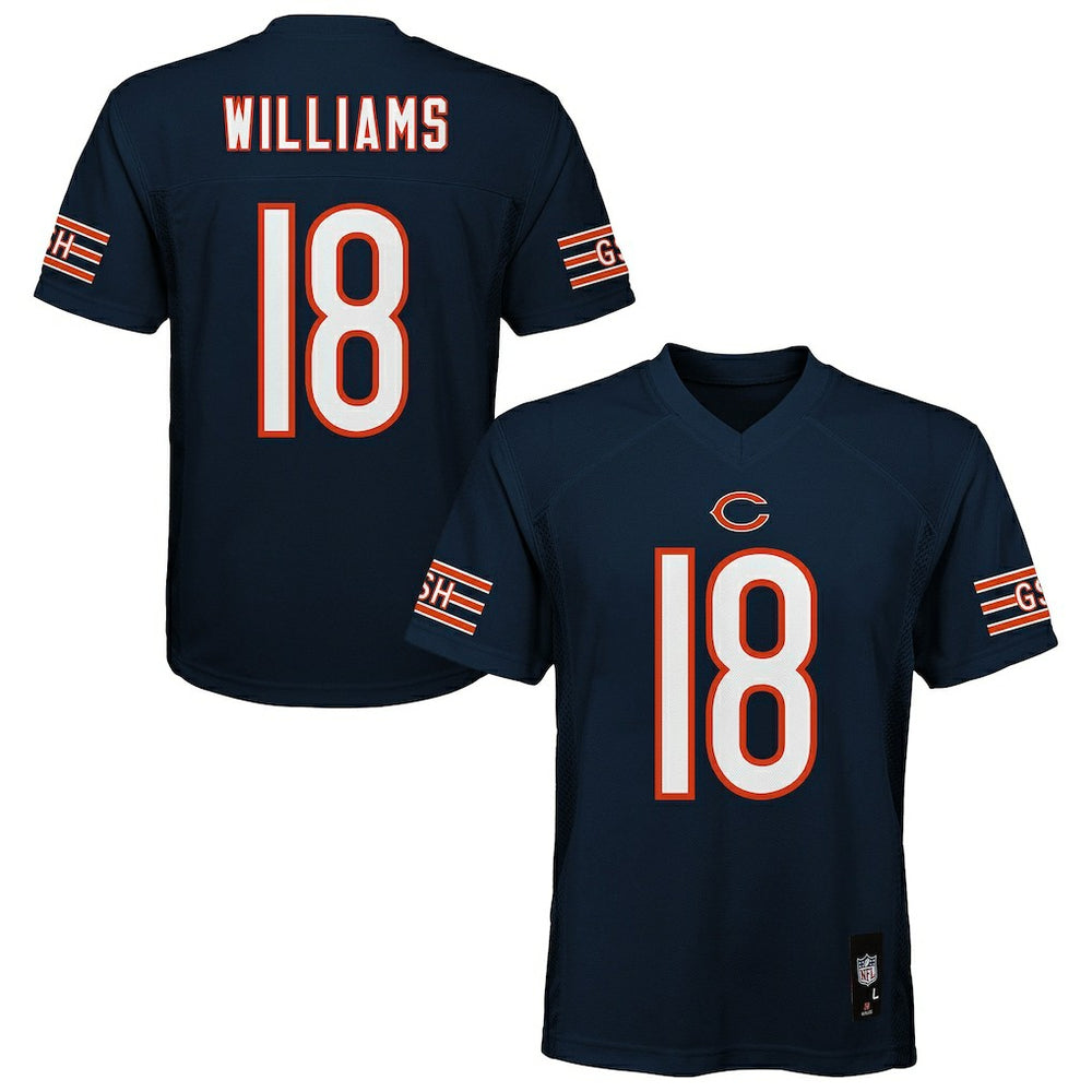 Caleb Williams Chicago Bears Outerstuff Preschool Replica Player Jersey - Navy for sale