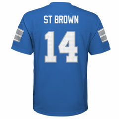 Amon-Ra St. Brown Detroit Lions Outerstuff Preschool Replica Player Jersey - Blue sale