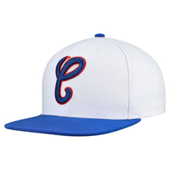 Chicago White Sox Cooperstown Collection Basic Flip Snapback Hat White | Mitchell & Ness