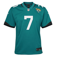 Brian Thomas Jr. Jacksonville Jaguars Youth Team Game Jersey - Teal