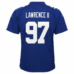 Dexter Lawrence New York Giants Youth Game Jersey - Royal