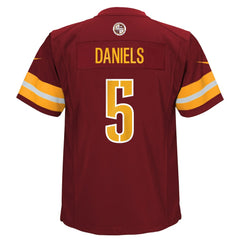 Jayden Daniels Washington Commanders Preschool Team Player Game Jersey - Burgundy