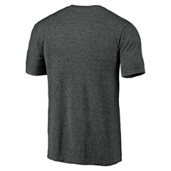 Cincinnati Reds Line Corps Tri-Blend T-Shirt Charcoal