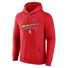St. Louis Cardinals Series Sweep Pullover Hoodie Red