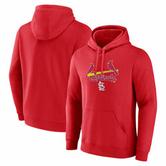 St. Louis Cardinals Team Lockup Pullover Hoodie Red