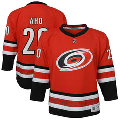Sebastian Aho Carolina Hurricanes Outerstuff Youth Alternate Replica Jersey Red