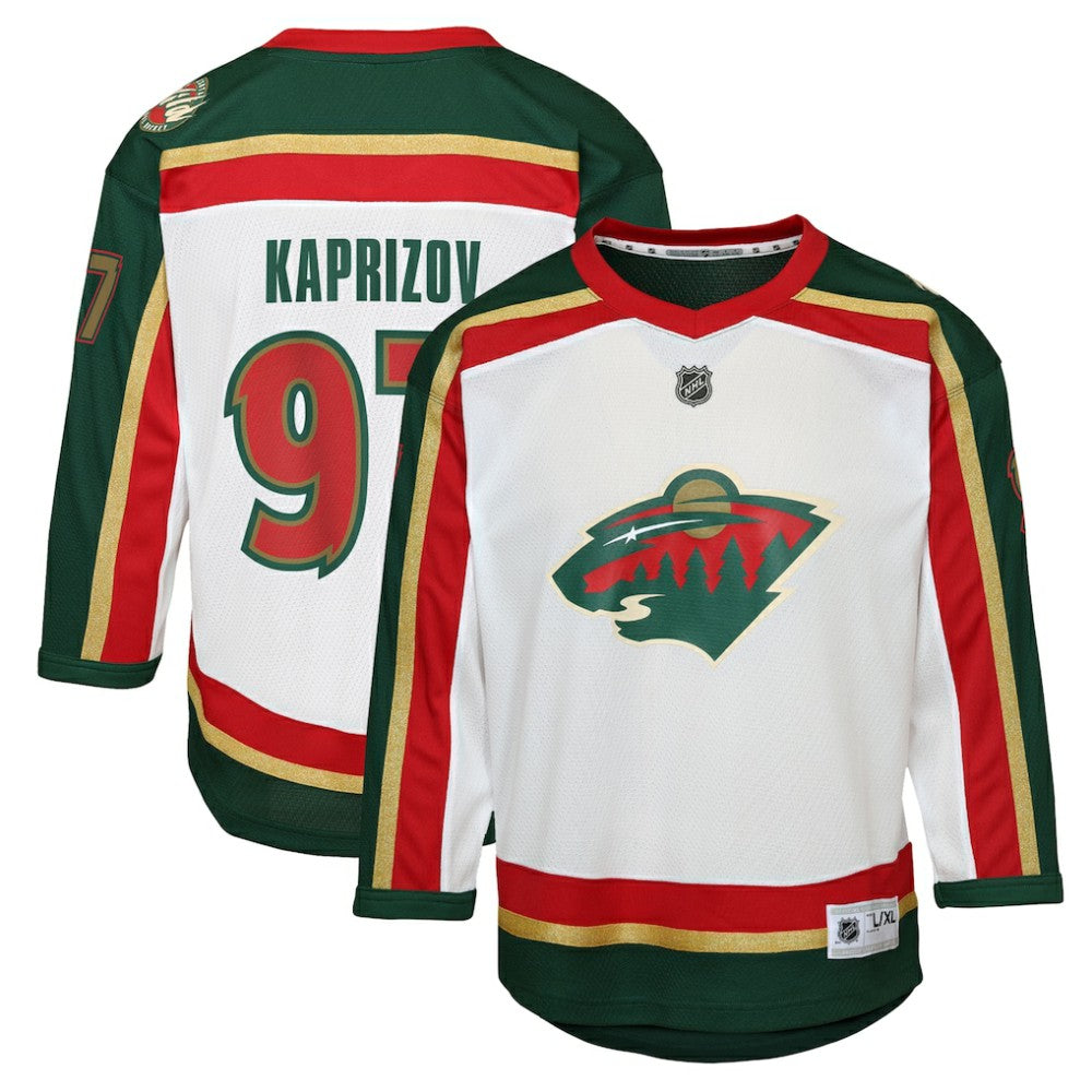 Kirill Kaprizov Minnesota Wild Youth 25th Anniversary Replica Player Jersey White