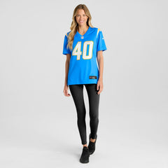 Kendall Williamson Los Angeles Chargers Women's Team Game Jersey - Powder Blue