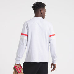 Kansas City Chiefs x Todd Snyder Premium Jersey Mock Neck Tee - Heather Gray sale