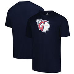 Cleveland Guardians Profile Big & Tall Primary Logo T-Shirt Navy