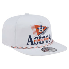 Houston Astros Collide Golfer Snapback Hat White | New Era