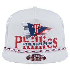 Philadelphia Phillies Collide Golfer Snapback Hat White | New Era