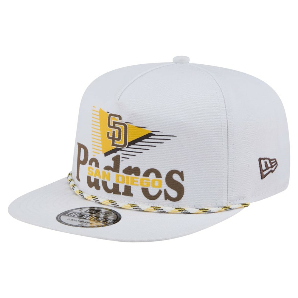 San Diego Padres Collide Golfer Snapback Hat White | New Era