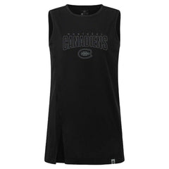 Montreal Canadiens Levelwear Women's Influx Darkmoon Tank Top Black