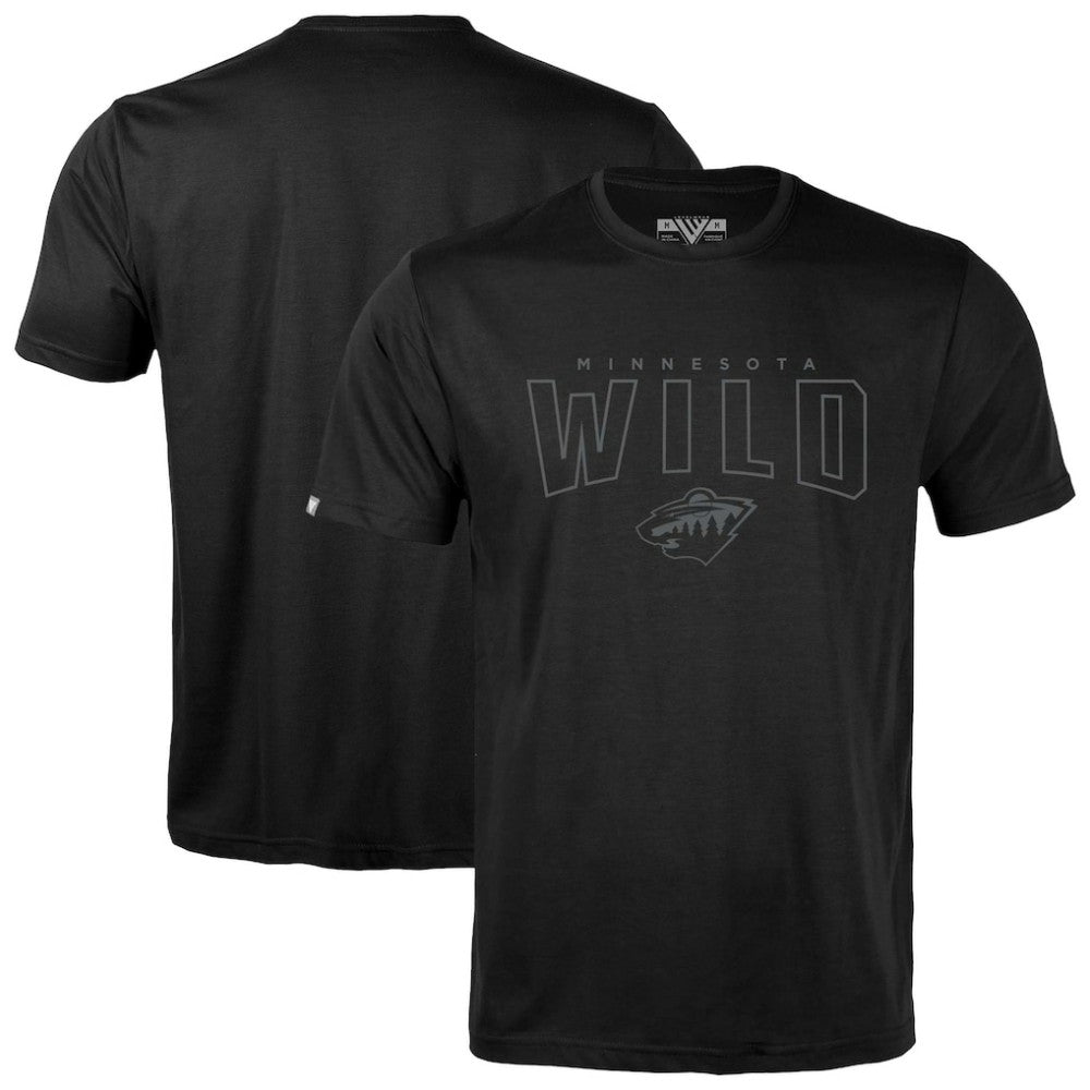 Minnesota Wild Levelwear Richmond Darkmoon T-Shirt Black