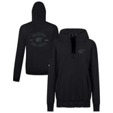 Columbus Blue Jackets Levelwear Women's Waterfall Nightfall Pullover Hoodie Black